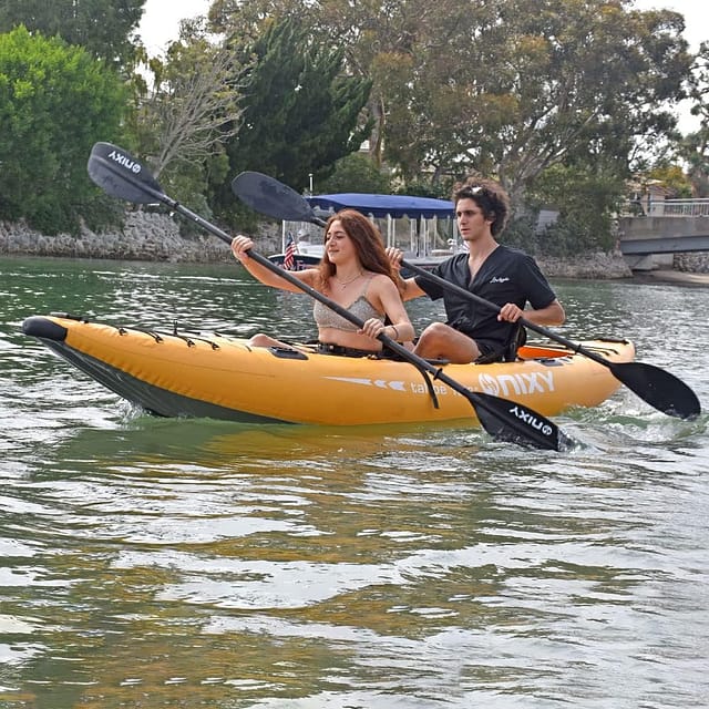 NIXY Tahoe Inflatable Kayak - 2-Person Premium Kayak